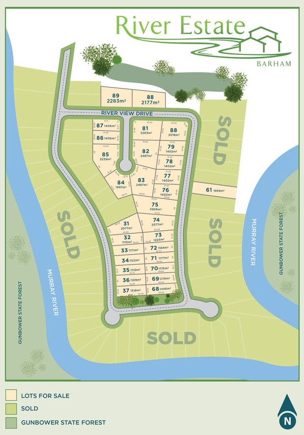 [Land for Sale] River Estate, Barham OpenLot